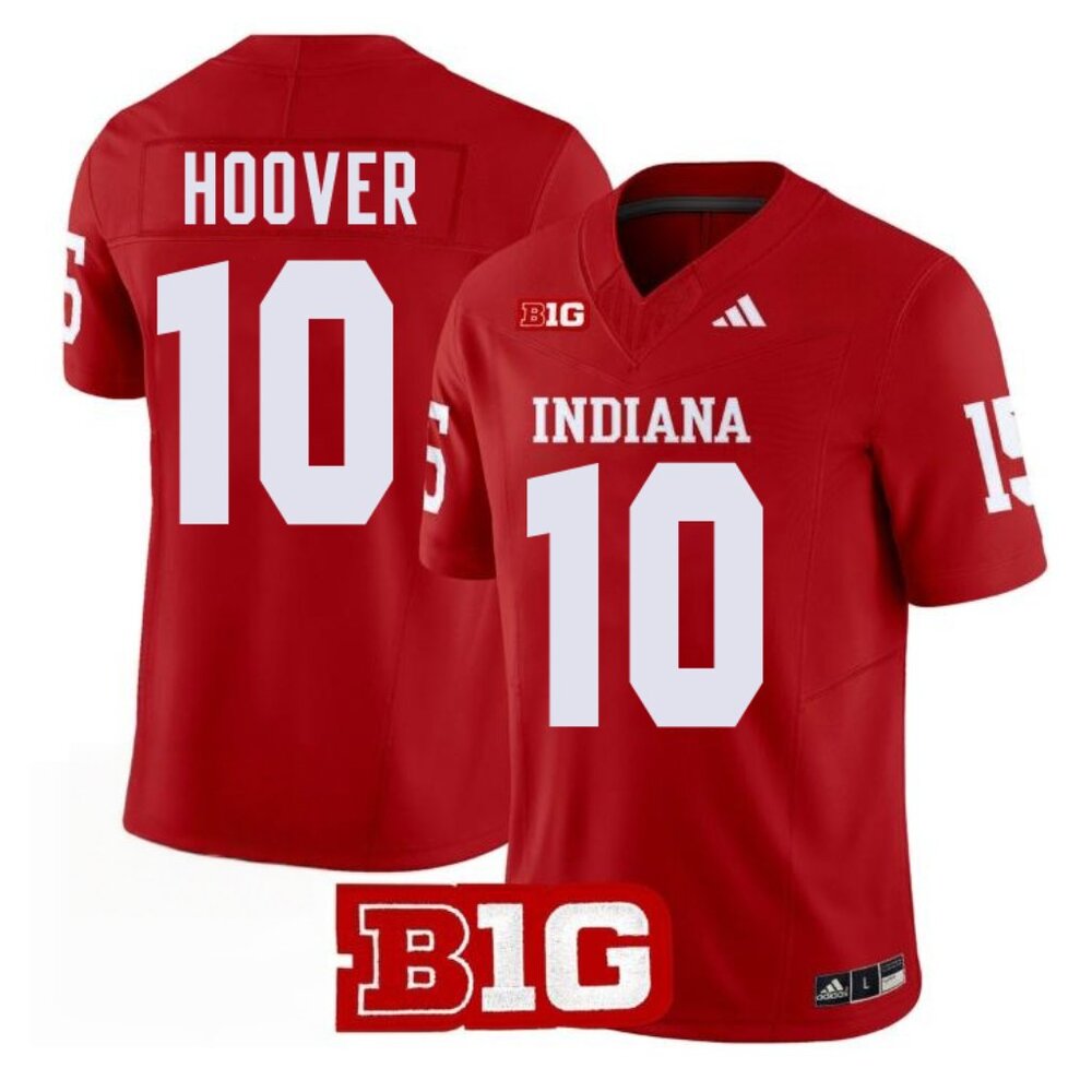 Mens Youths Select Josh Hoover Crimson Stitched Vapor Red Jersey